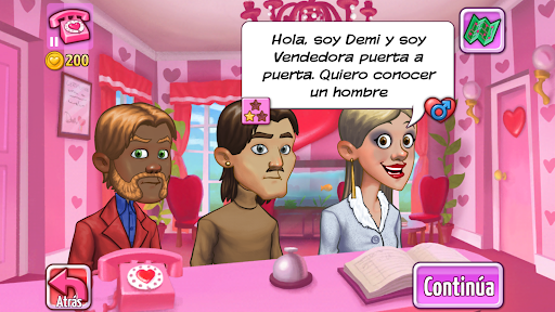 Captura de tela do Kitty Powers' Matchmaker 2