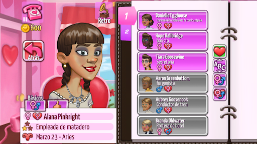Captura de tela do Kitty Powers' Matchmaker 5