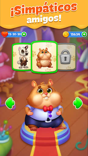 Pet Candy Puzzle - Partido 3 Screenshot 2