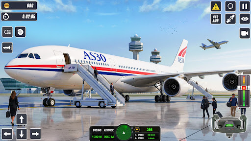 Passenger Airplane Games 3D Screenshot 1