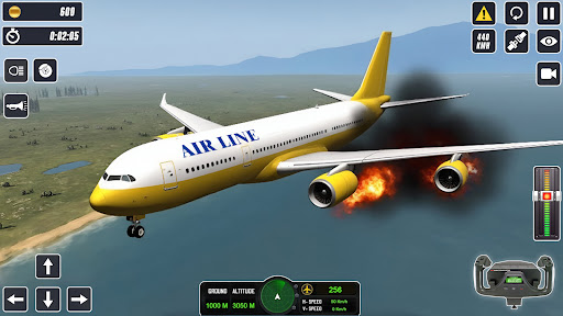 Passenger Airplane Games 3D Screenshot 2