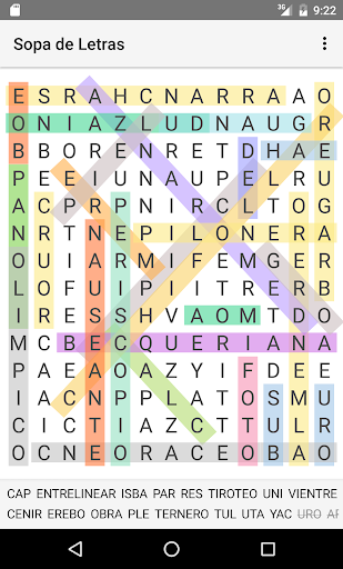 Sopa de Letras Screenshot 2