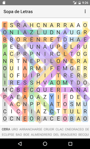 Sopa de Letras Screenshot 3