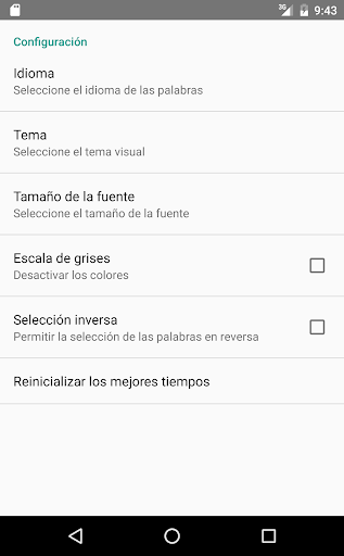 Sopa de Letras Screenshot 5