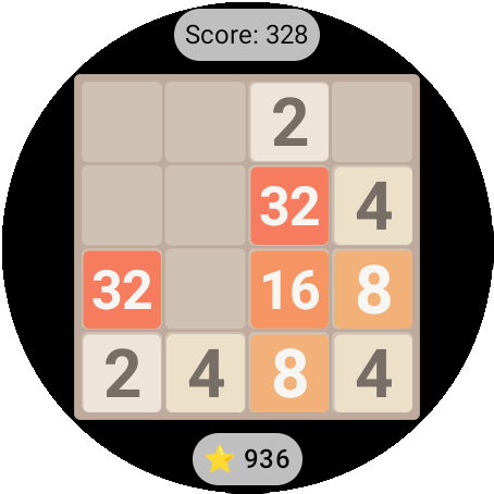 Jogo 2048 Captura de Tela 1