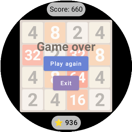 Jogo 2048 Captura de Tela 2