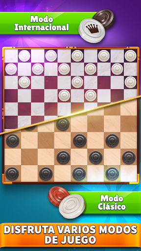 Checkers Clash: Juego de damas Screenshot 2