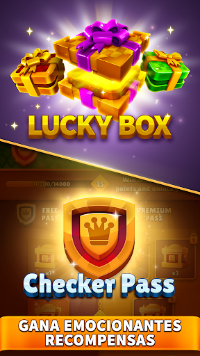 Checkers Clash: Juego de damas Screenshot 3