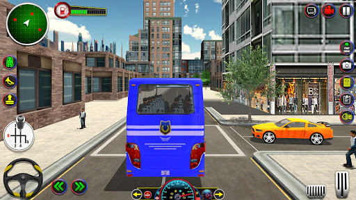 ポリスバス運転3D スクリーンショット5