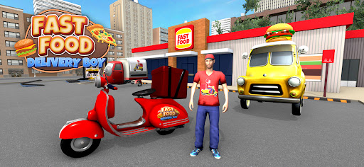 Juego de entrega de comida Screenshot 1
