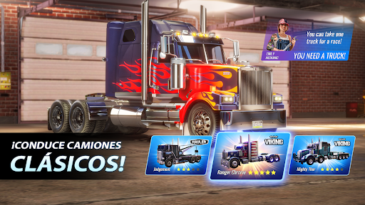 Big Rig Racing: Drag racing Screenshot 2
