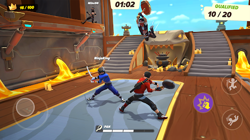 Ninja Party: Team Up & Brawl スクリーンショット 1