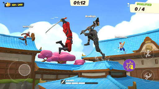 Ninja Party: Team Up & Brawl スクリーンショット 3