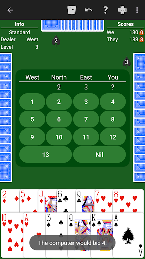 Spades - Expert AI Captura de Tela 1