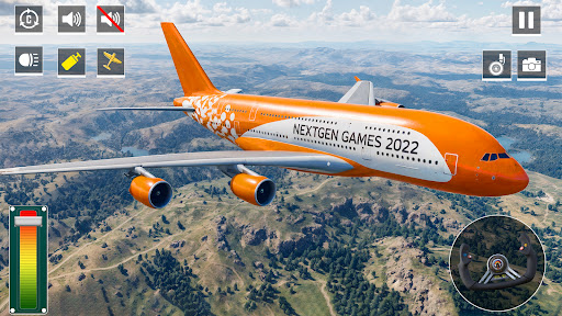 Airplane Pilot Flight Games 3D スクリーンショット5