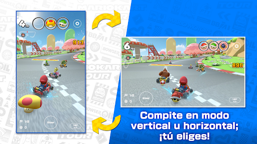 Captura de tela do Mario Kart Tour 3