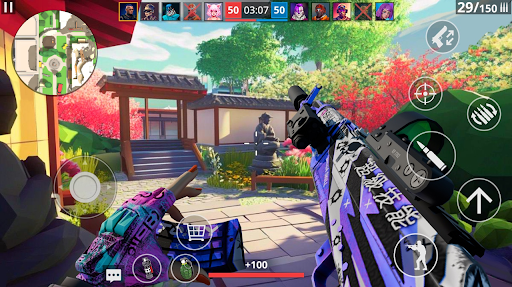 POLYWAR: Juegos de tiro de FPS Screenshot 1