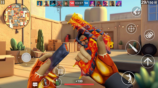 POLYWAR: Juegos de tiro de FPS Screenshot 2