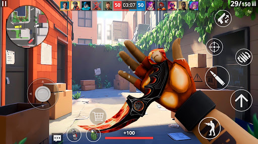 POLYWAR: Juegos de tiro de FPS Screenshot 3
