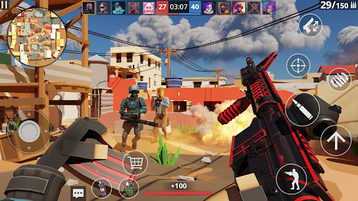POLYWAR: Juegos de tiro de FPS Screenshot 5