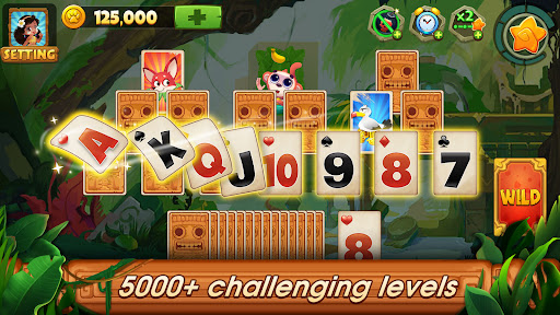 Solitario TriPeaks - Clásico Screenshot 1