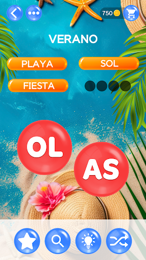 Word Pearls: Juego de palabras Screenshot 1