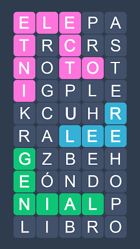 文字パズル - Fillwords スクリーンショット 1