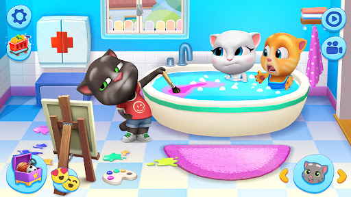 Mi Talking Tom: Amigos スクリーンショット 1