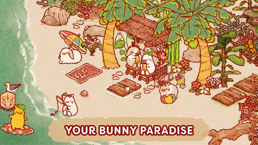 Usagi Shima: Cute Bunny Gameのスクリーンショット3