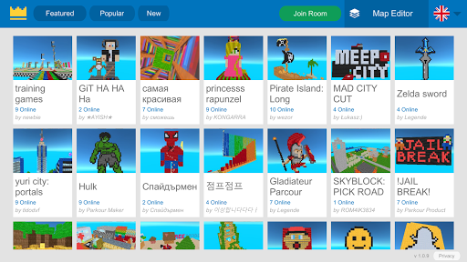 Parkour Craft: Online PvP Game Screenshot 2
