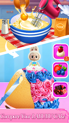 Labubu Doll Cake Games Screenshot 2