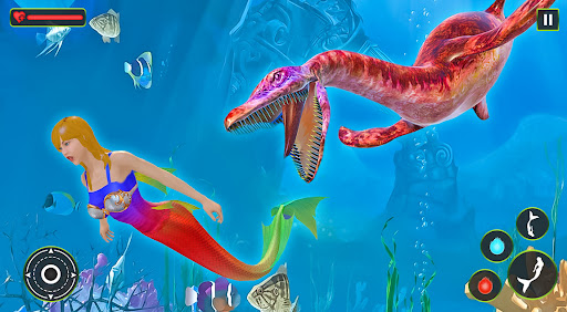 Mermaid Simulator Mermaid Game Screenshot 1