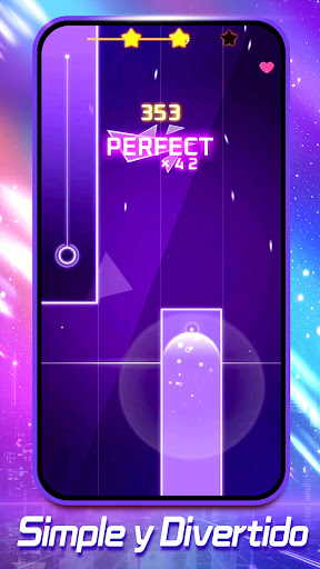 Cyber Music RushJOGO DE MÚSICA COM TOQUE DE PIANO, RITMO, BEATS E MÚSICA REAL Captura de Tela 1