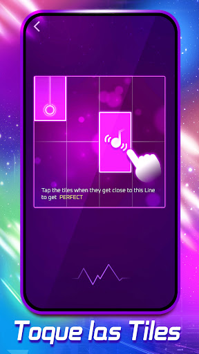 Cyber Music RushJOGO DE MÚSICA COM TOQUE DE PIANO, RITMO, BEATS E MÚSICA REAL Captura de Tela 2