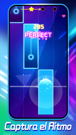 Cyber Music RushJOGO DE MÚSICA COM TOQUE DE PIANO, RITMO, BEATS E MÚSICA REAL Captura de Tela 3