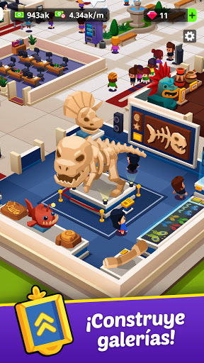 Idle Museum Tycoon: Art Empire スクリーンショット 1