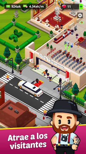 Idle Museum Tycoon: Art Empire スクリーンショット 4