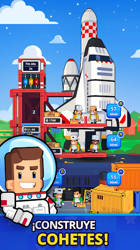 Rocket Star - Magnate espacial Screenshot 1