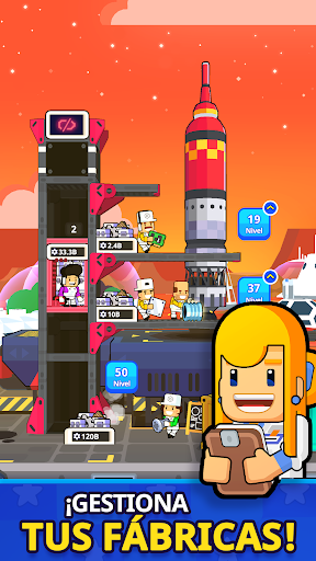 Rocket Star - Magnate espacial Screenshot 4
