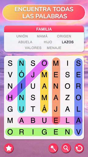 スペイン語の文字探し スクリーンショット 1
