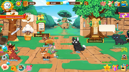 ダンジョンドッグス：放置RPG スクリーンショット 5