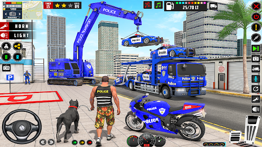Police Cargo Police Car Games Screenshot 3