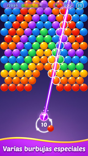 Bubble Shooter Gem Rompecabeza スクリーンショット 3