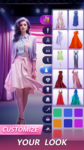 Fashion Makeup:Dress Up Show スクリーンショット 1