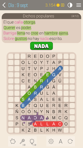 Word Search - en Español Screenshot 5
