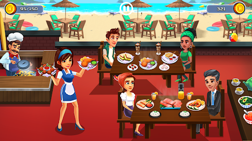 Cooking Cafe - Food Chef スクリーンショット 1