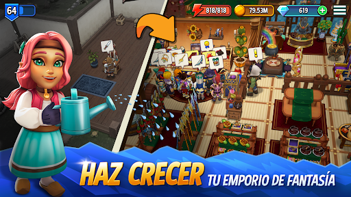 Shop Titans: Craft e Construa Captura de tela 1
