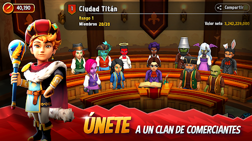 Shop Titans: Craft e Construa Captura de tela 5
