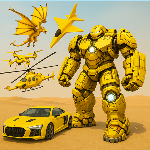 Iron Robot Game: Muscle Hero