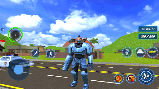 Iron Robot Game : Muscle Hero Screenshot 1